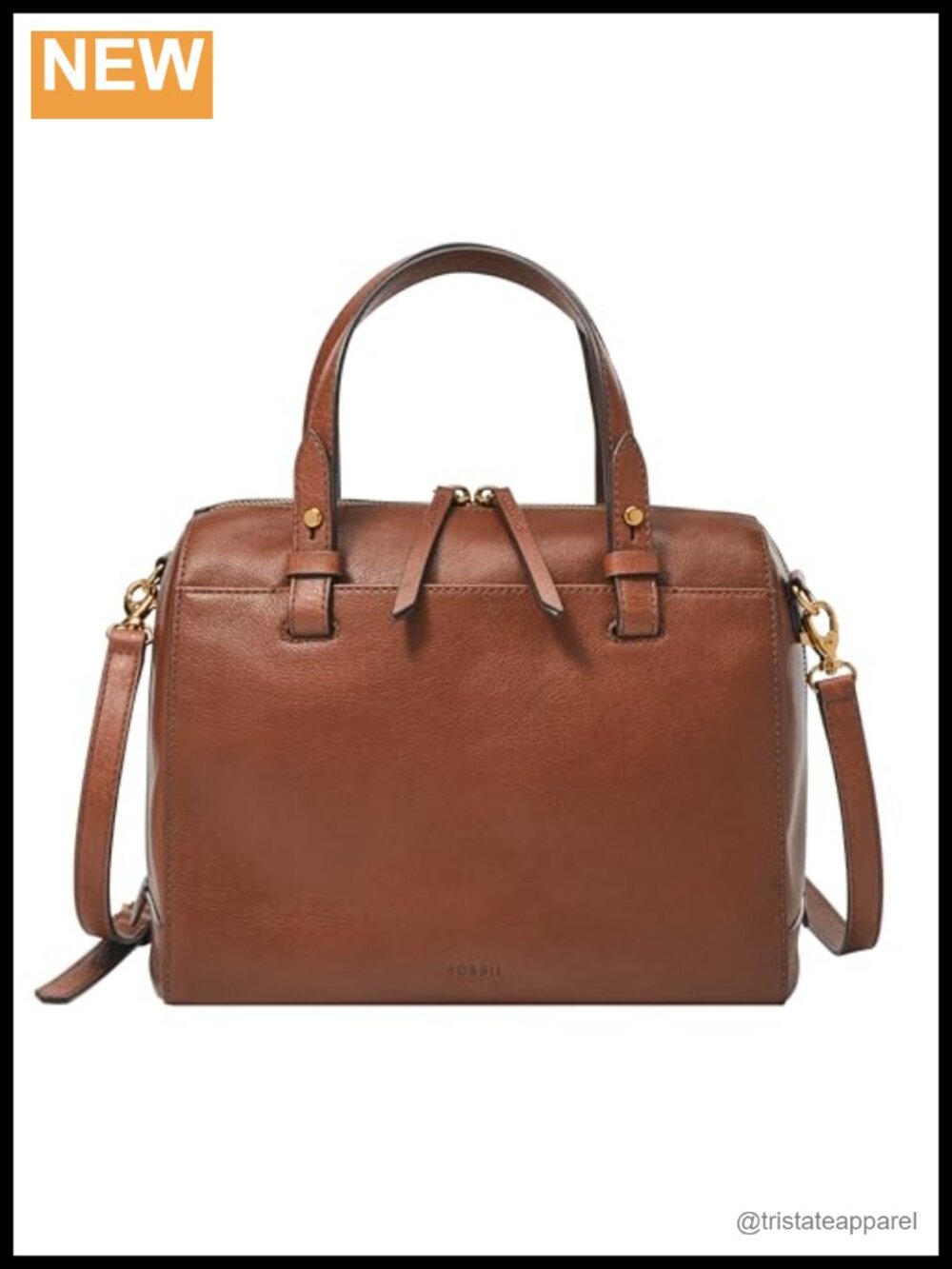 LiteHide Leather Satchel Handbag Adjustable Detachable Strap